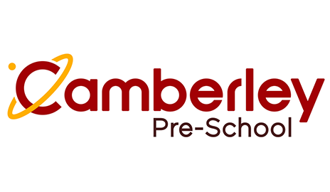 Logo for Cumberley Pre-School with a stylized letter C and an orbit design.