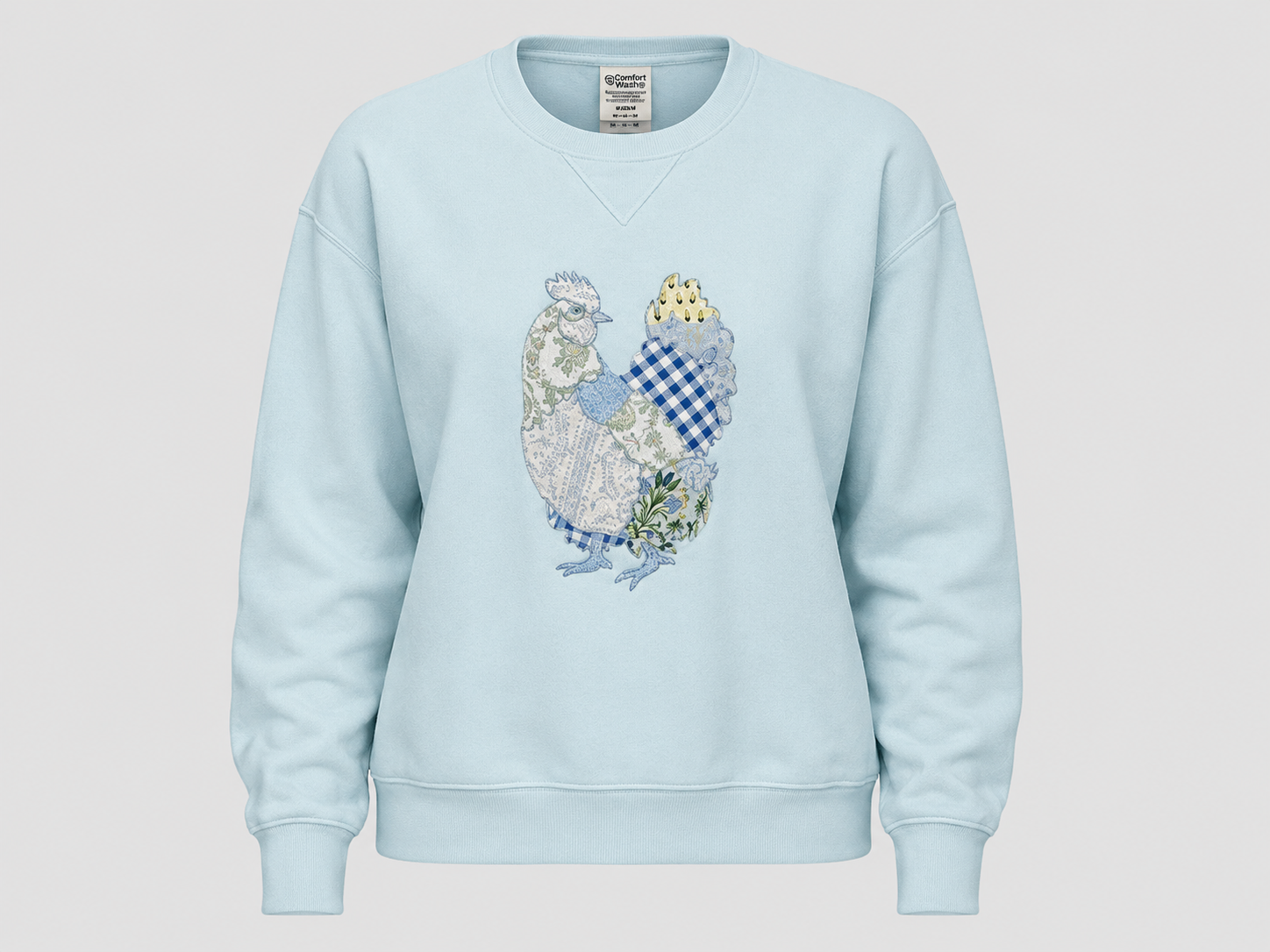 Chicken Applique Sweatshirt