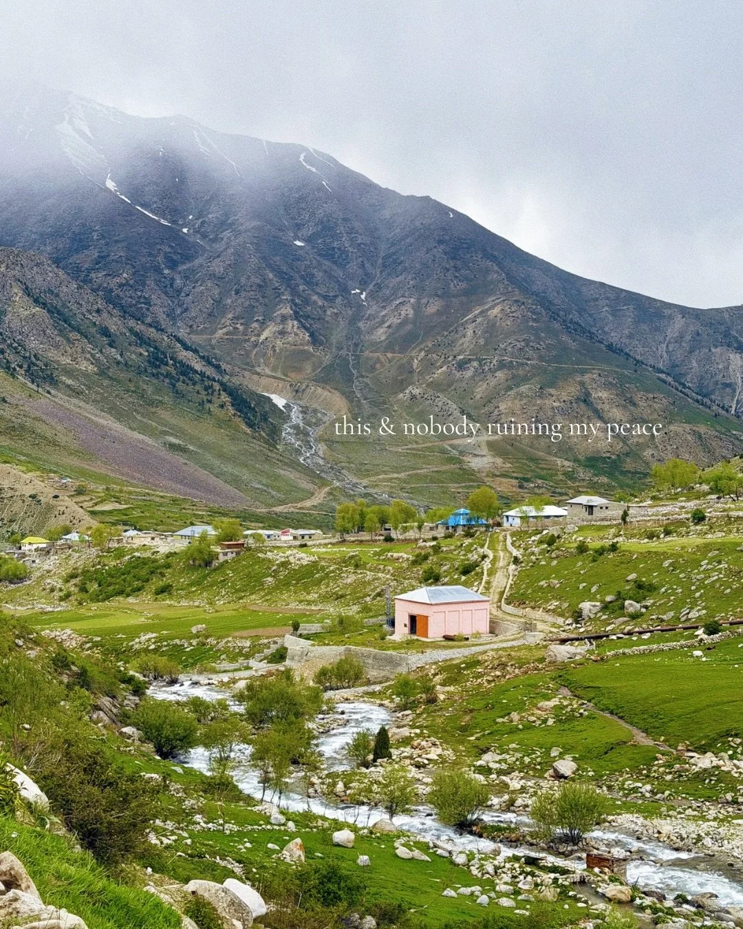 maybe what you&rsquo;re looking for isn&rsquo;t another holiday.

maybe it&rsquo;s space.

space to slow down.
space to breathe.
space to hear yourself again.

if that feels like what you&rsquo;ve been searching for, we&rsquo;ll meet you in hunza.

s