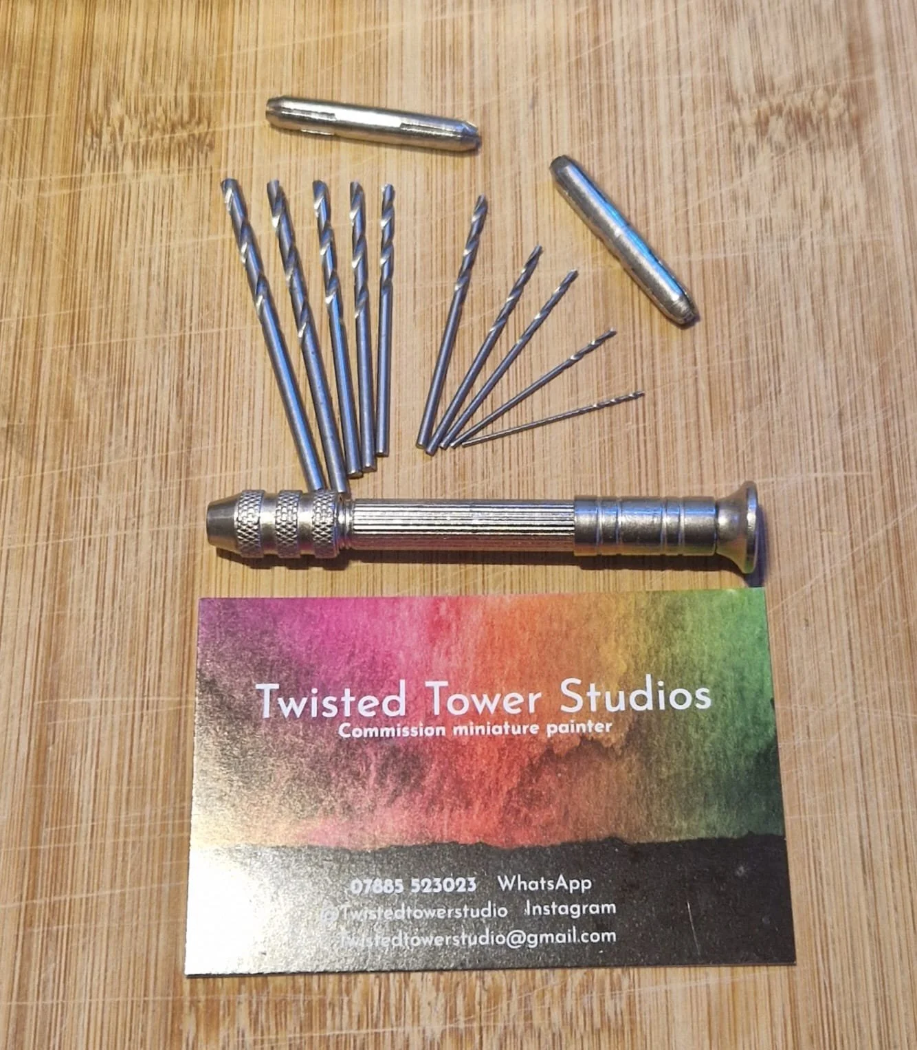 Hand Drill (10 exchangeable drill heads)