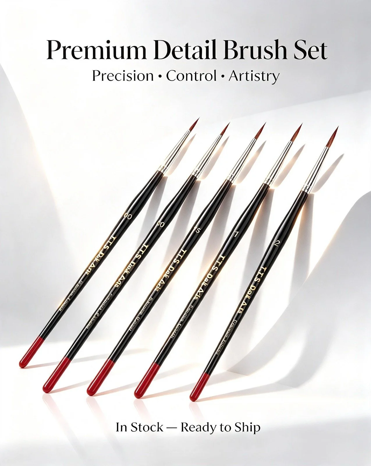 Kolinsky Sable Master Brush Set