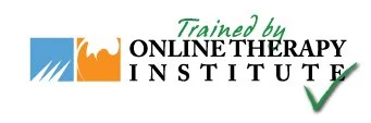 Online Therapy Institute logo with text and a check mark
