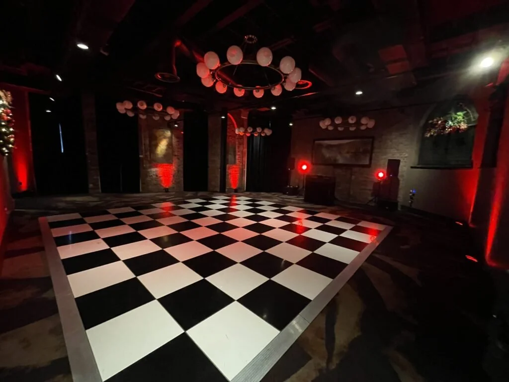 Event lighting in a room