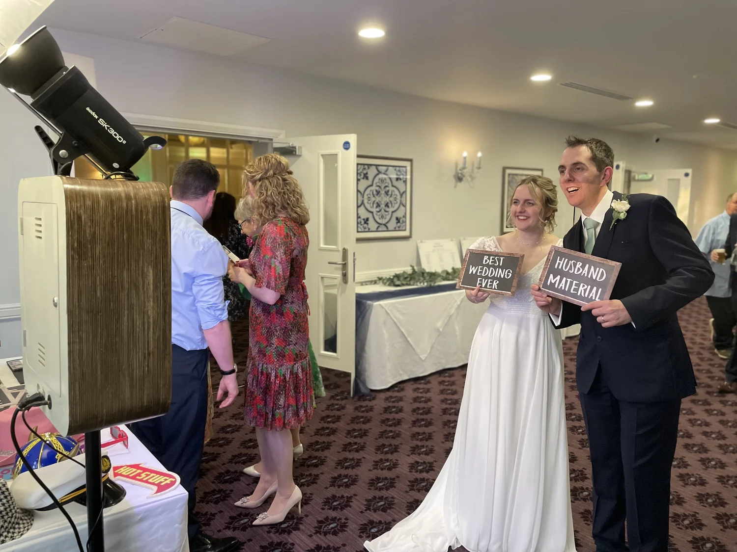 Gower DJ performing at a wedding celebration