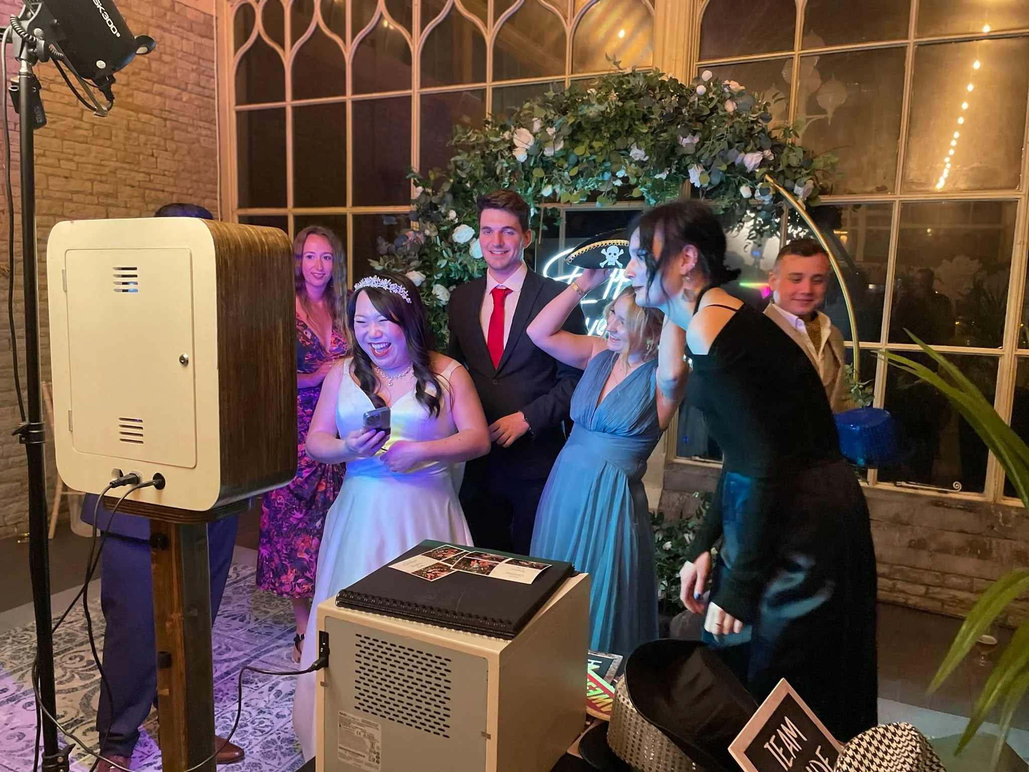 Gower DJ wedding entertainment setup