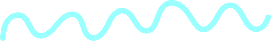 Light blue wavy pattern on a white background.