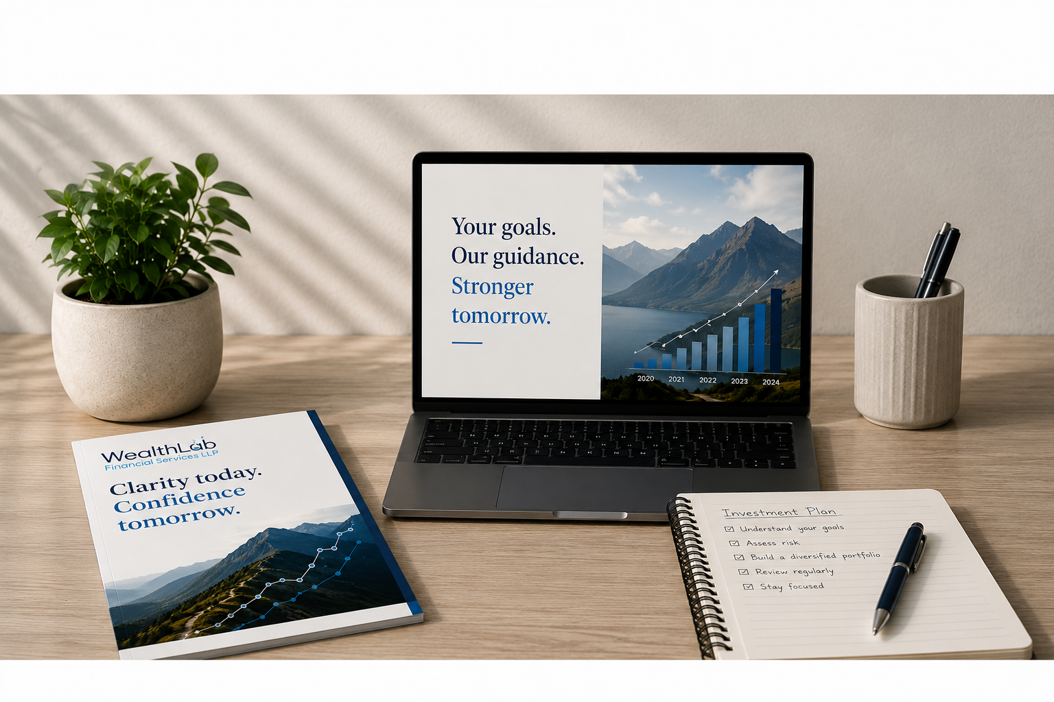 Investment planning focused on long-term financial goals and building wealth