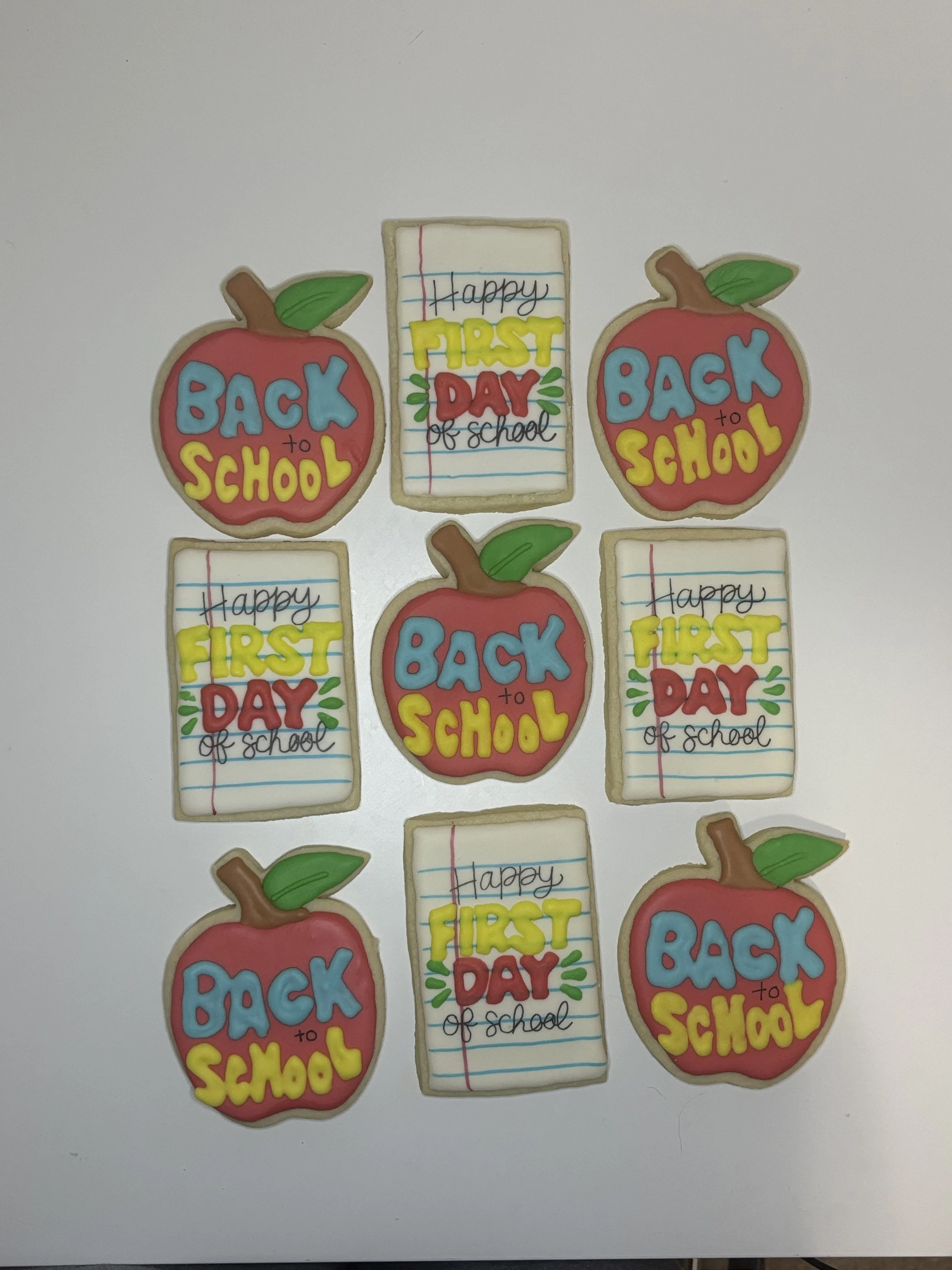 Back to School Cookie Collection