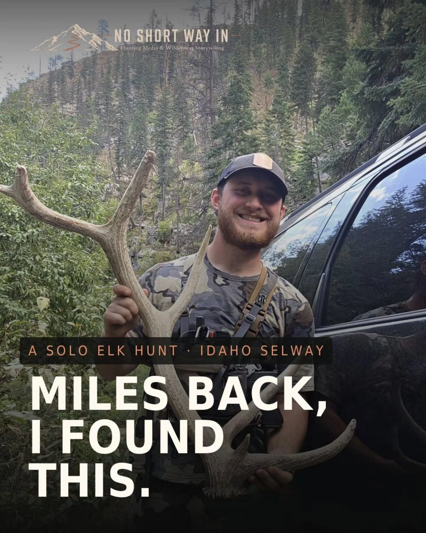 Nine days in the Selway. I didn't lay eyes on an elk until I was walking out.

One road. Few people. Just ridge after ridge of burn and black timber in every direction &mdash; the kind of country that doesn't care how bad you want it.

I glassed ever