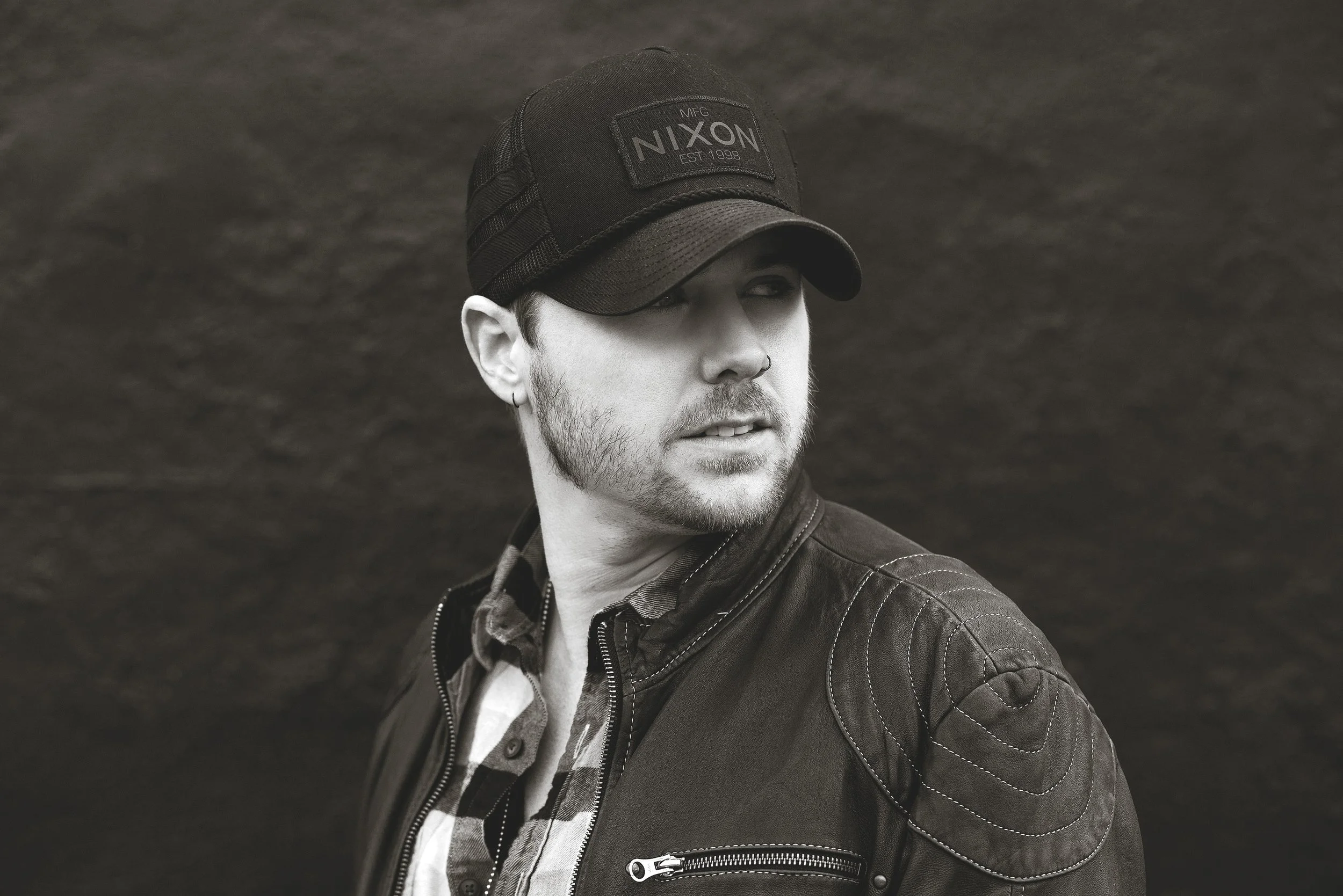 Alex Seier Photo - Leather Jacket