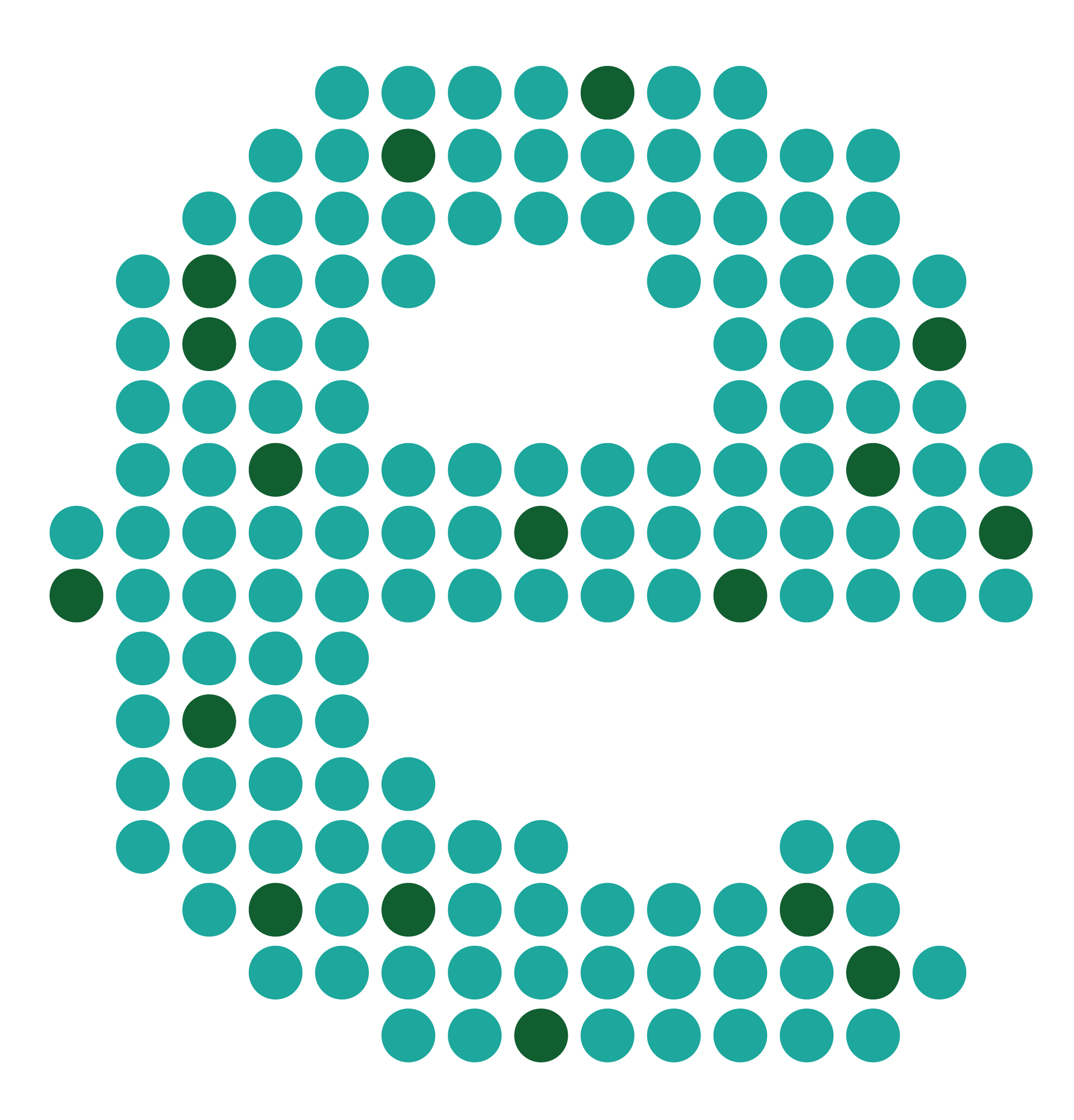 Endo Plant Health Inc. logo with green dot matrix pattern to form a lower case e