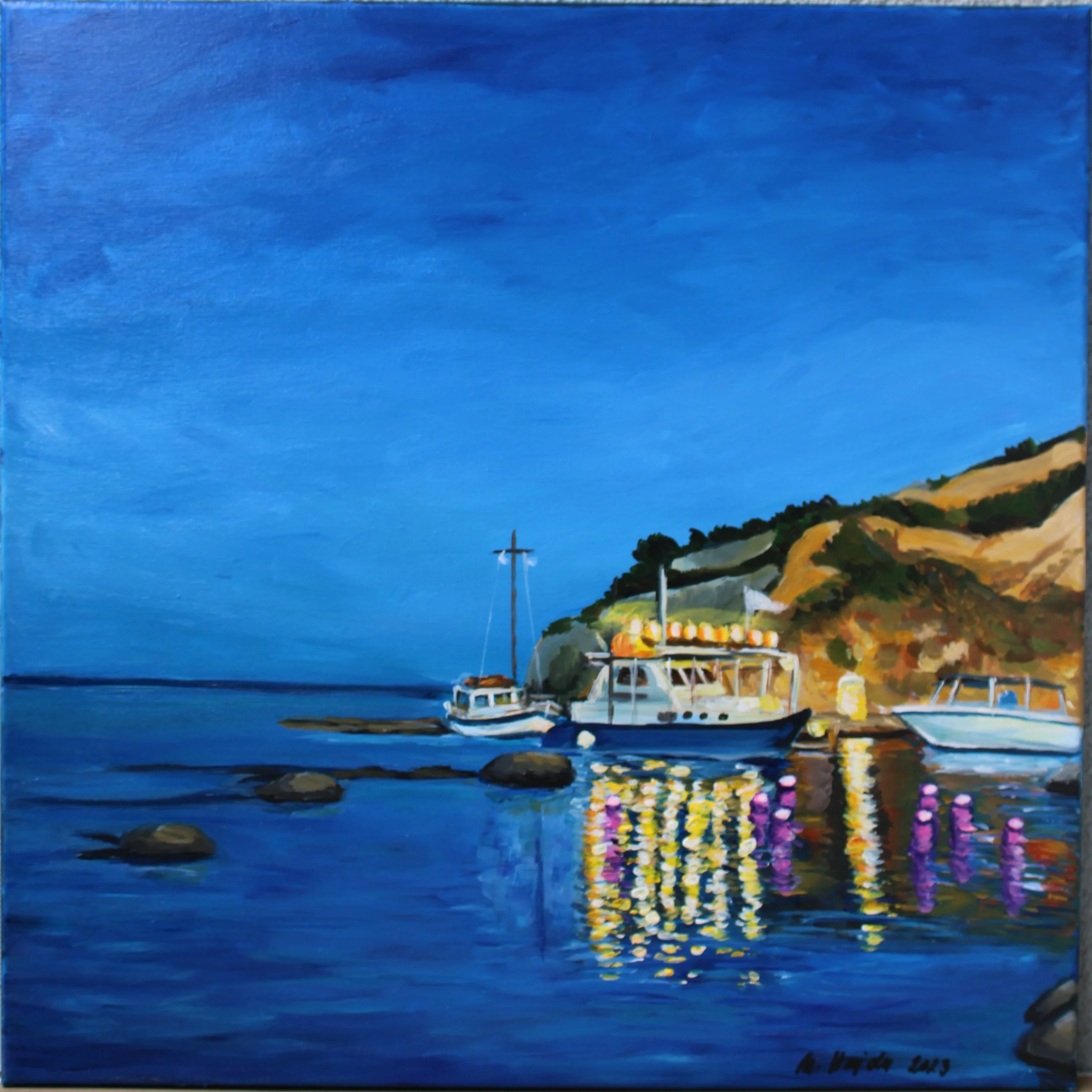 Evening Boats 