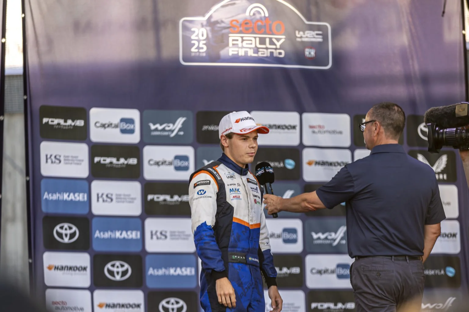 Mille Johansson set to fight for the Junior WRC title