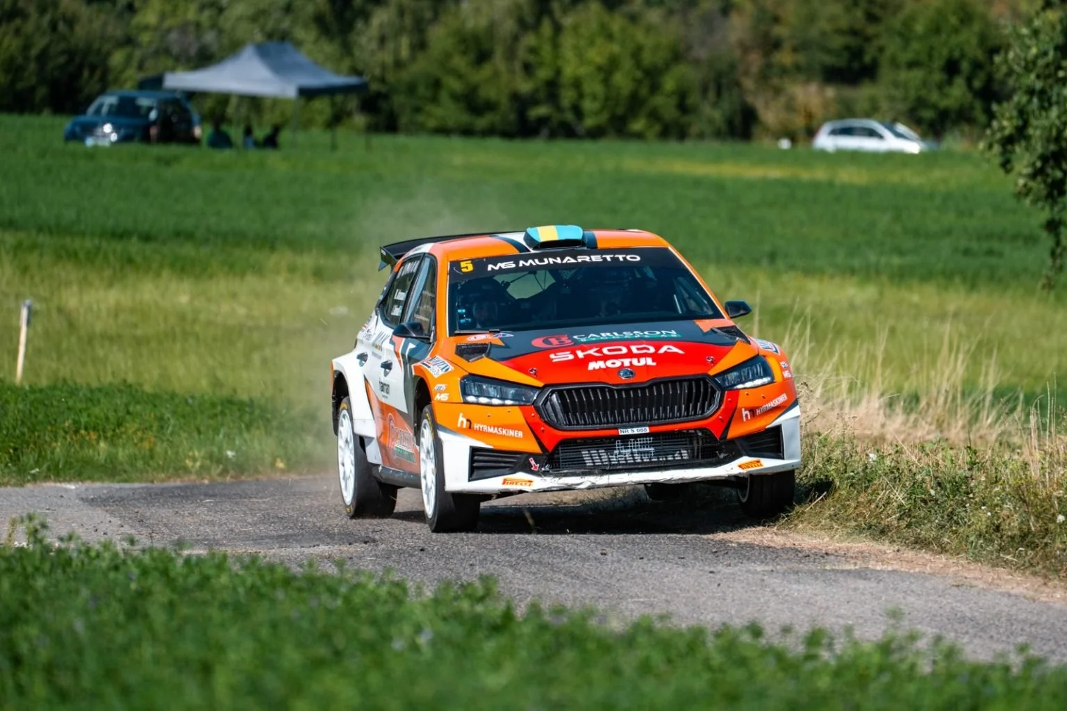 Mille Johansson Ready for Barum Czech Rally Zlín