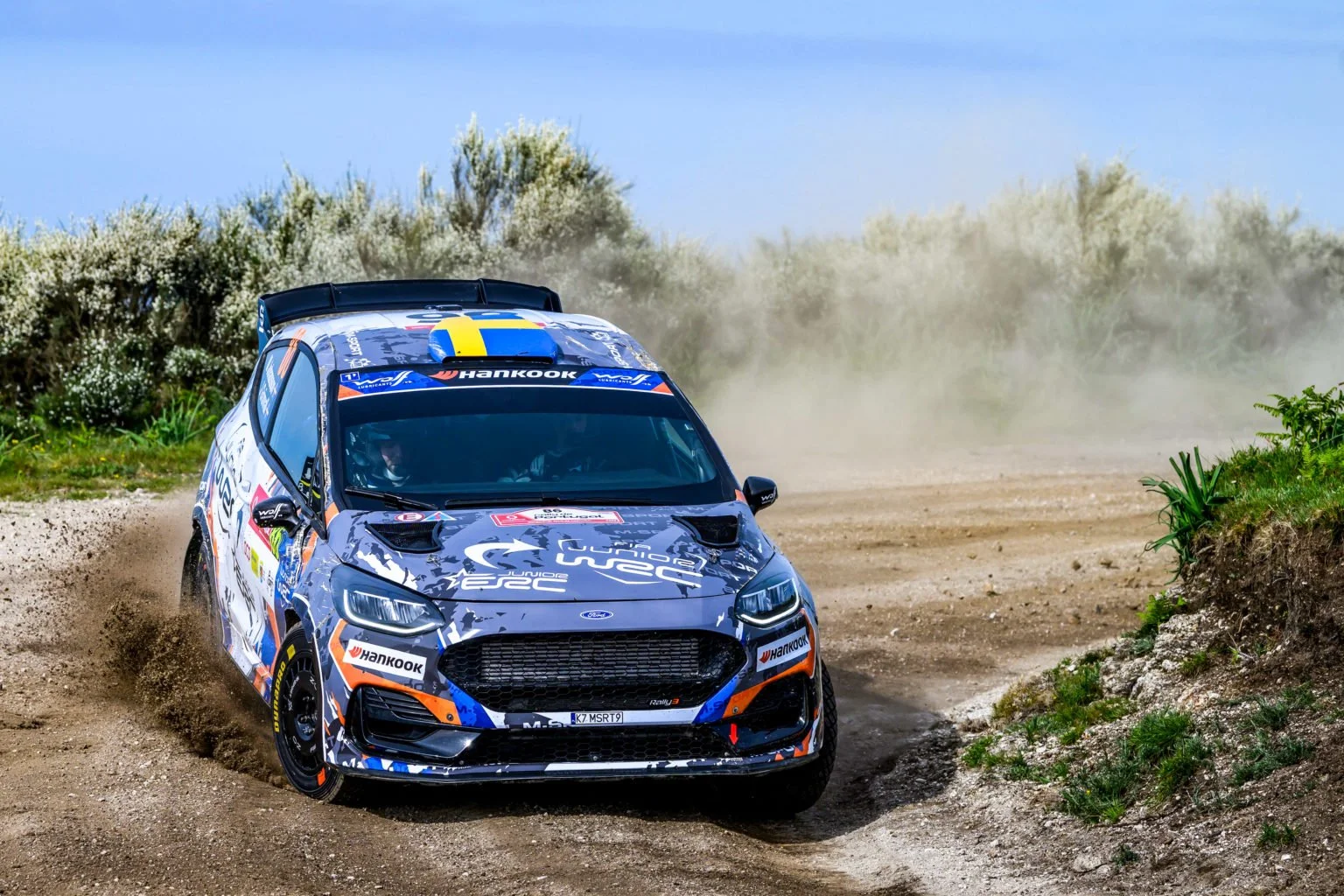 Mille Johansson ready for the toughest rally of the season in Junior WRC