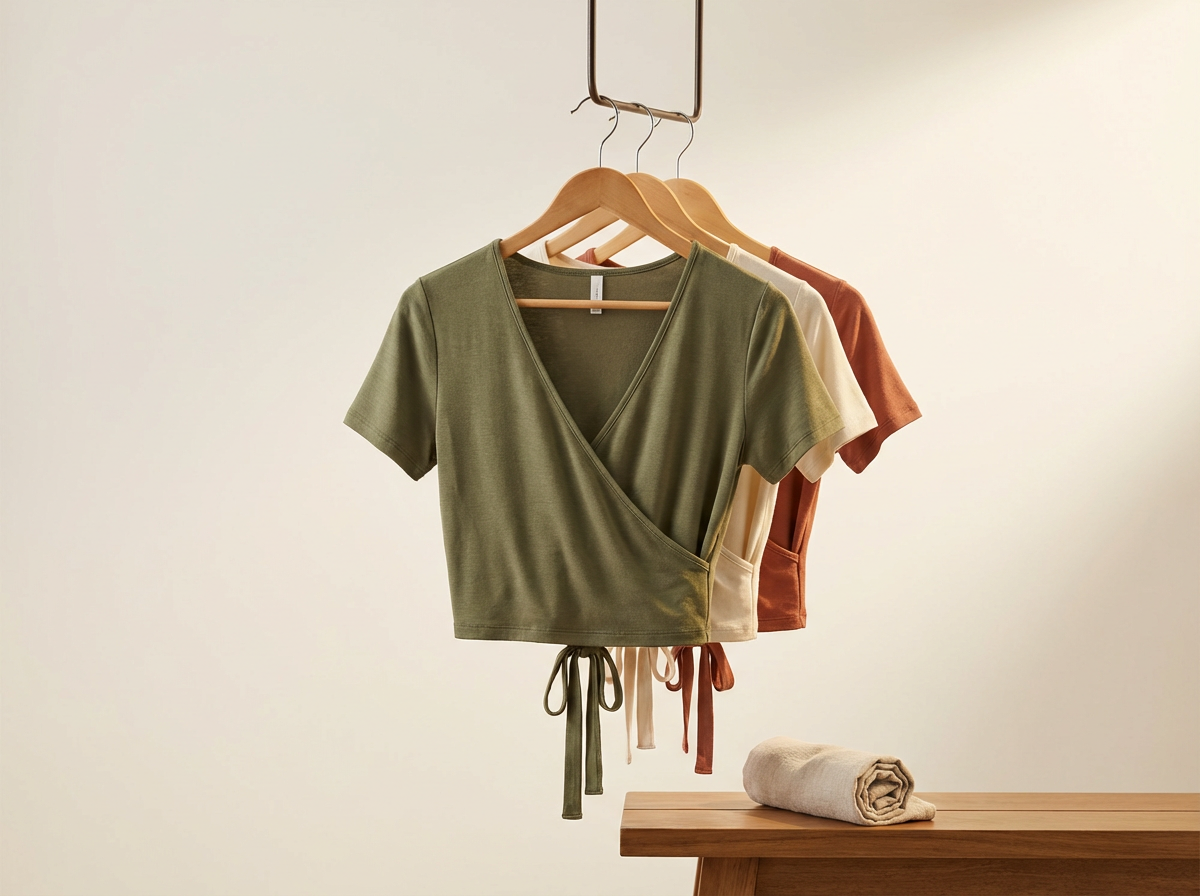 Bamboo Wrap Top