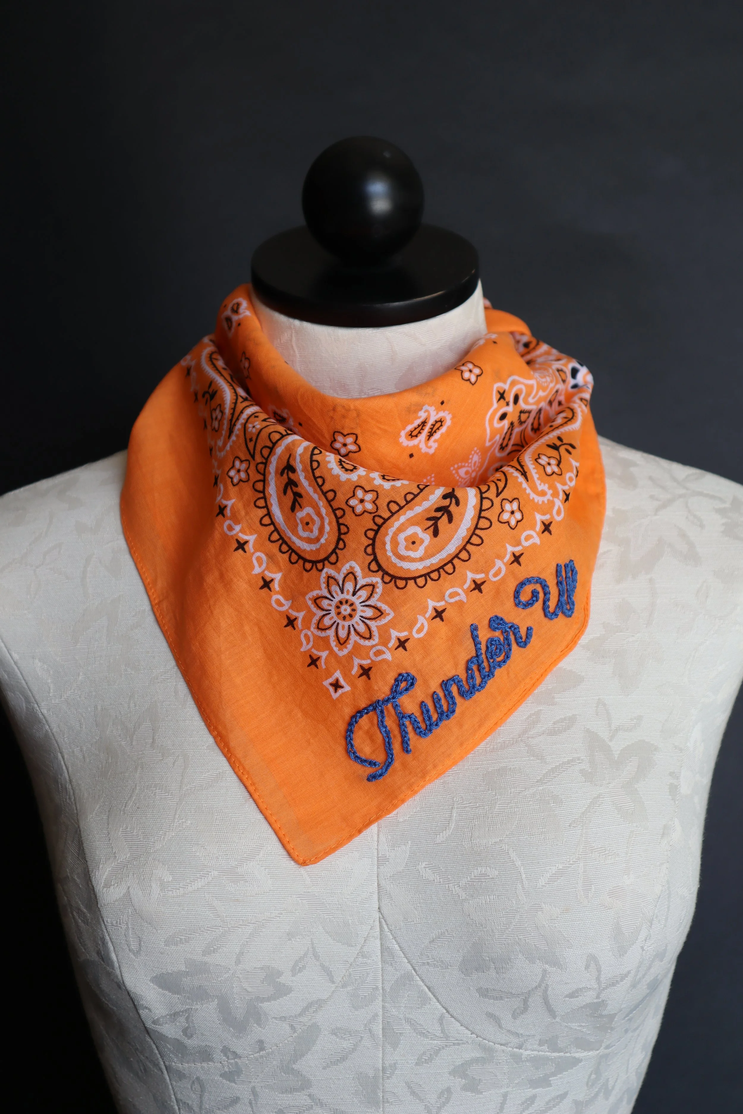 Thunder Up Embroidered Bandana OKC Thunder 5.JPG