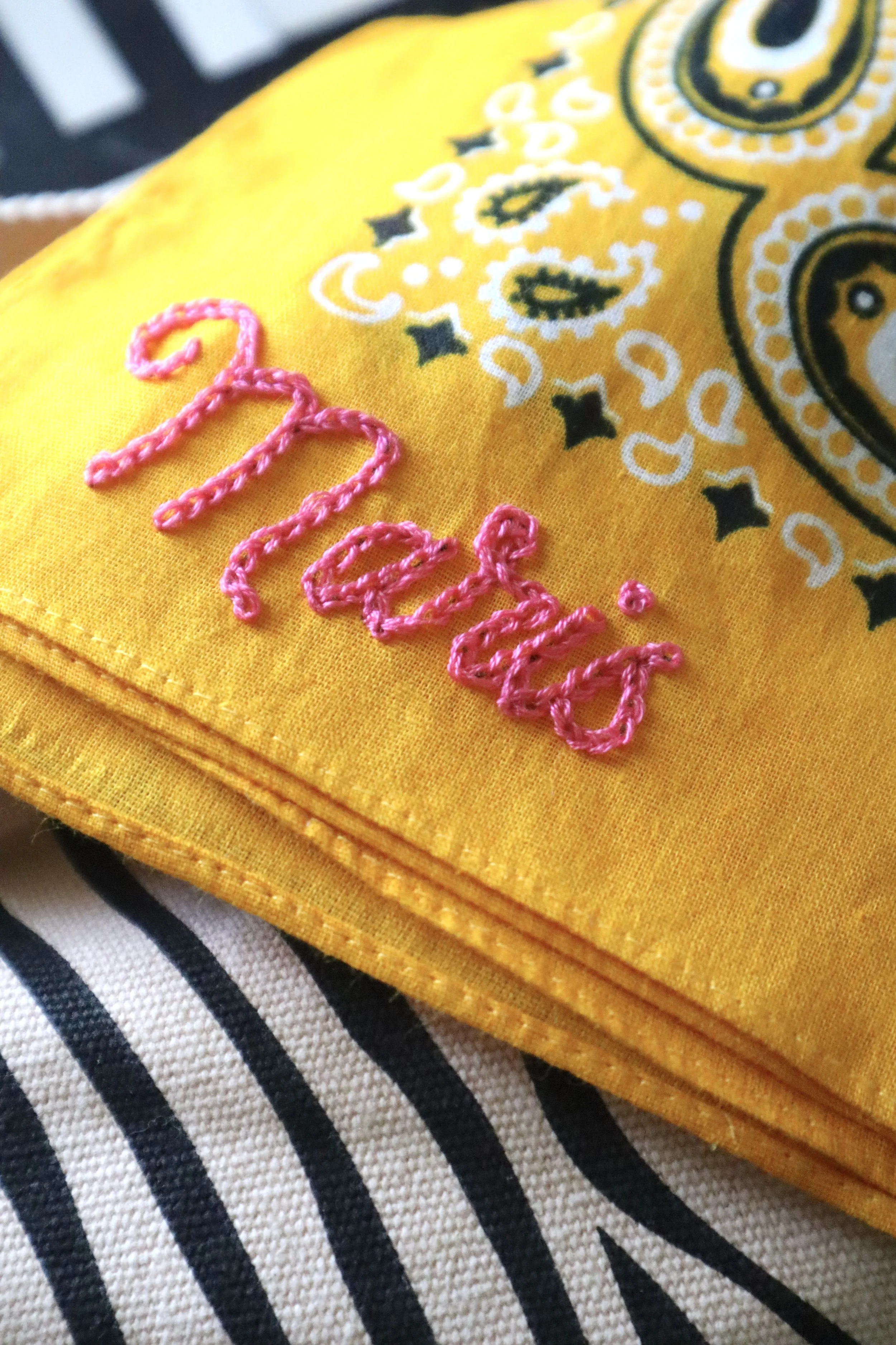 Personalized Cotton Bandana