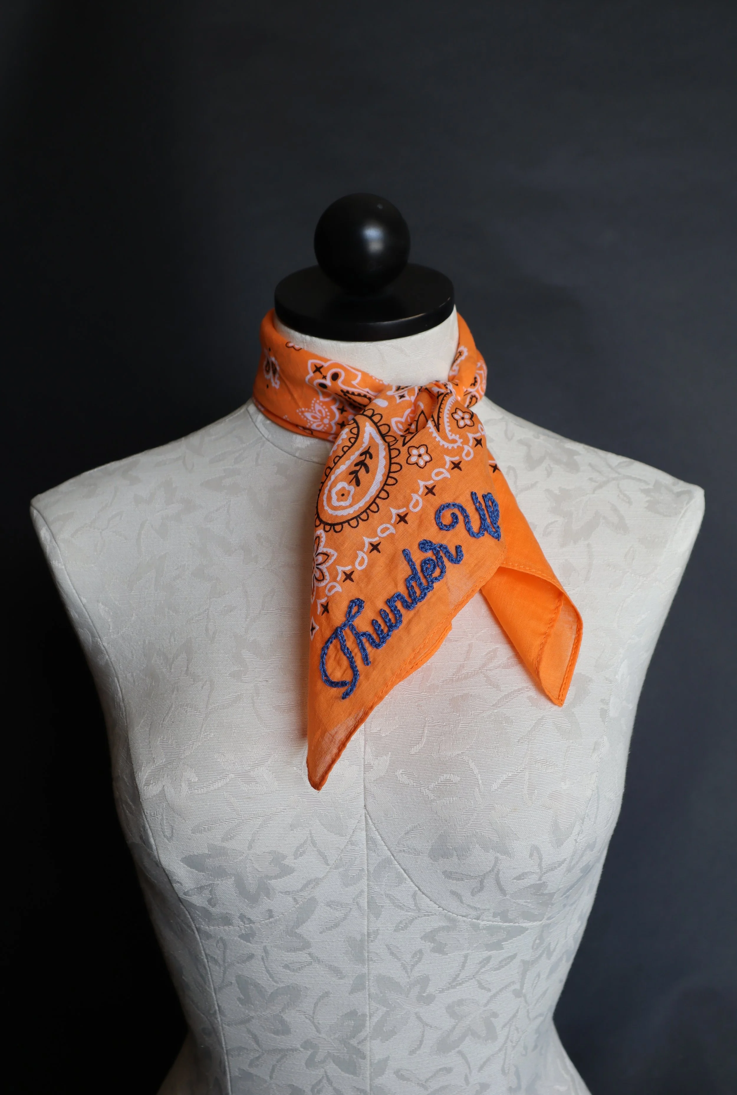Thunder Up Embroidered Bandana OKC Thunder 3.JPG