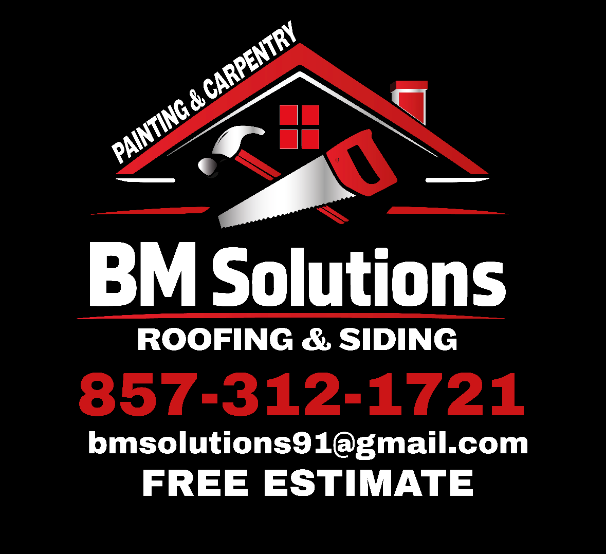 logo with black background