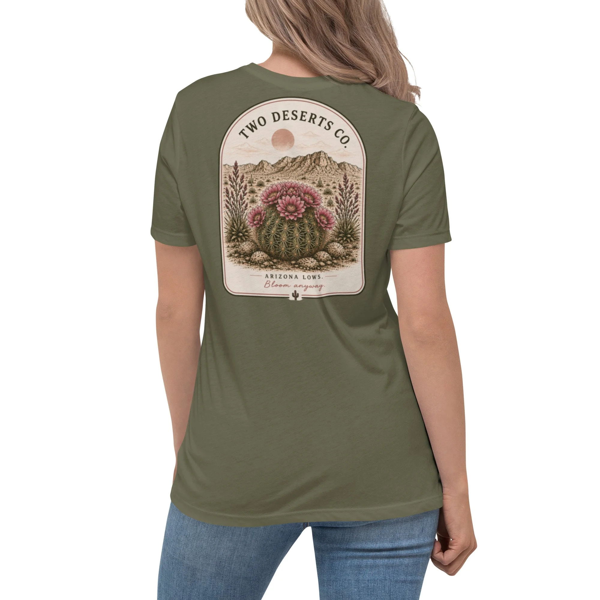 Bloom Anyway-Women's Relaxed T-Shirt