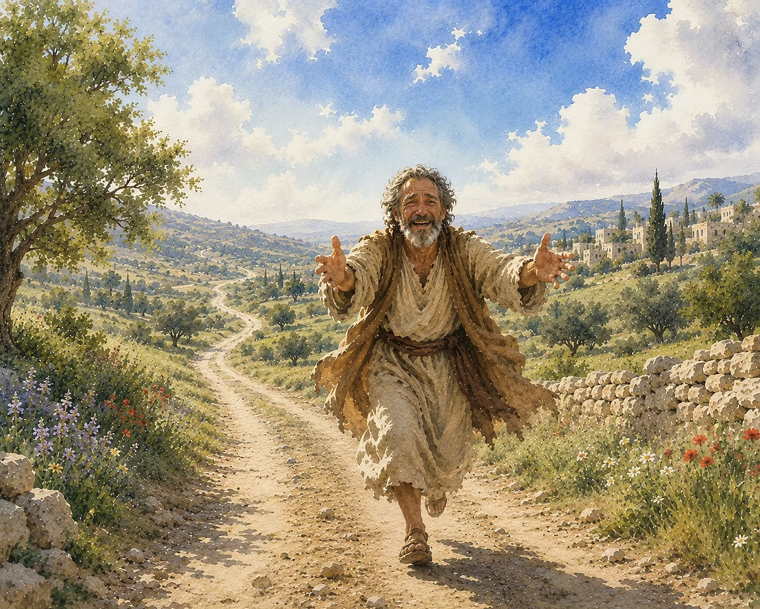 While He Was Still a Long Way Off