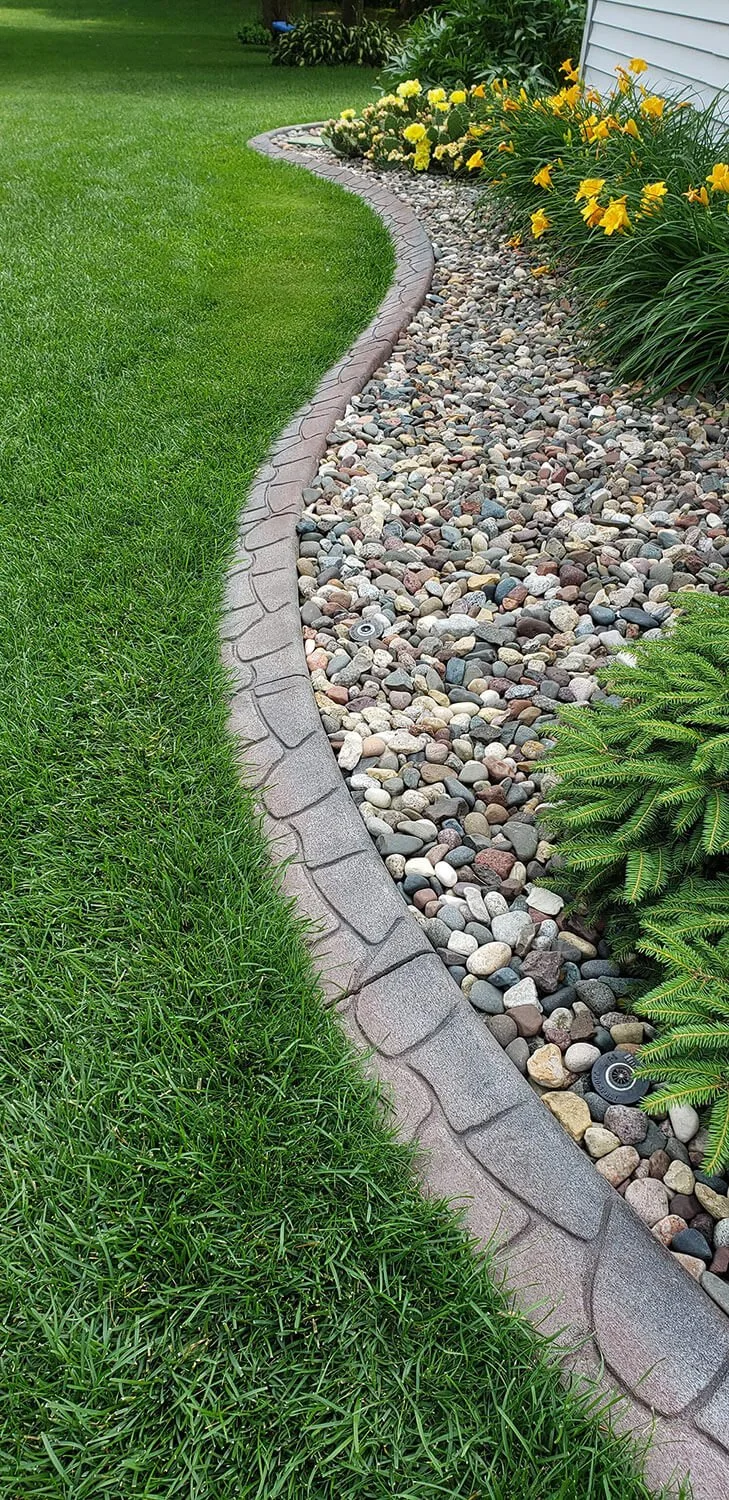 Flagstone Texture - Desert sand and Walnut antiquing with Satin sealer.