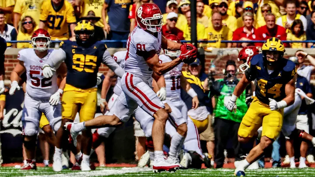 Ryan Chapman-          Tight End Rocky Beers has Emerged as a Major Piece for Oklahoma's Offense