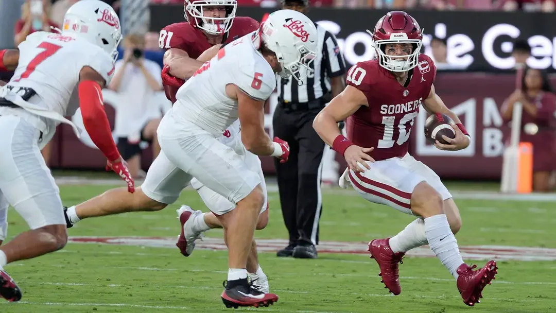 John Hoover-                  Why Georgia Thinks Highly of Oklahoma QB John Mateer: 'He Can Do Anything'