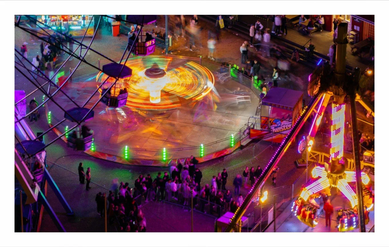 Night at the carnival