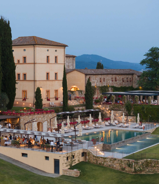 Italy: Castello di Casole, Tuscany