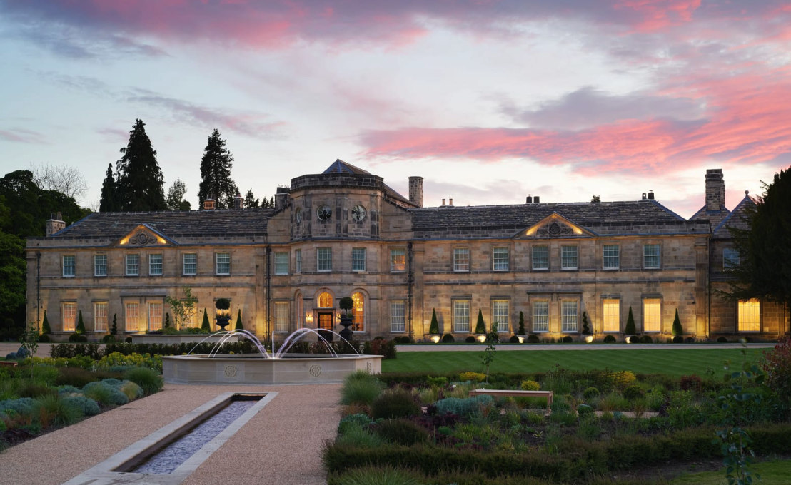 UK: Grantley Hall, Yorkshire, England
