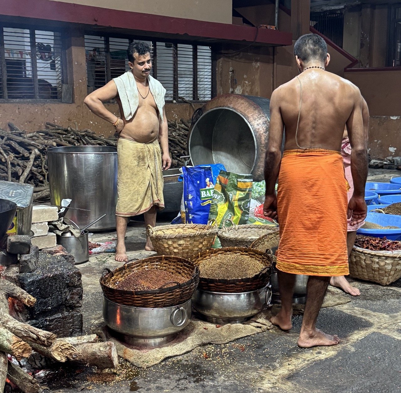  Im Krishna-Tempel von Udupi