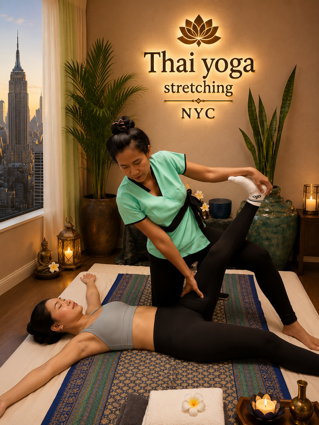 Thai Yoga Stretching 90 minutes service