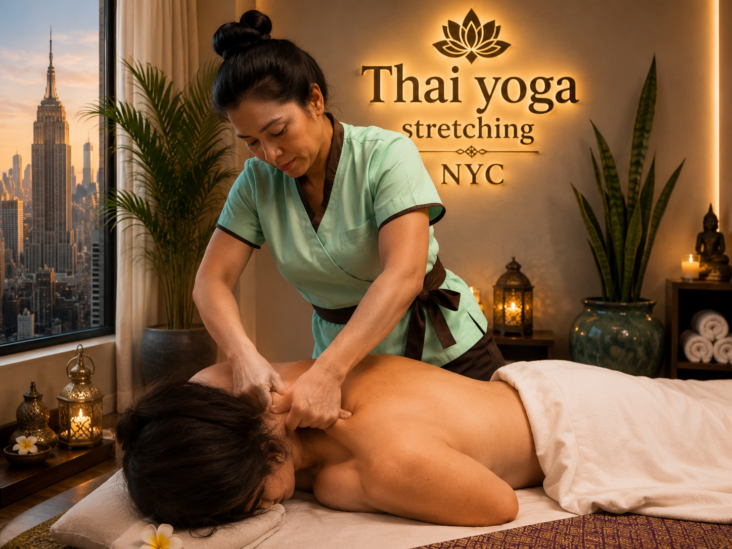 Thai Oil Stretch & Relax 60 Minutes Service