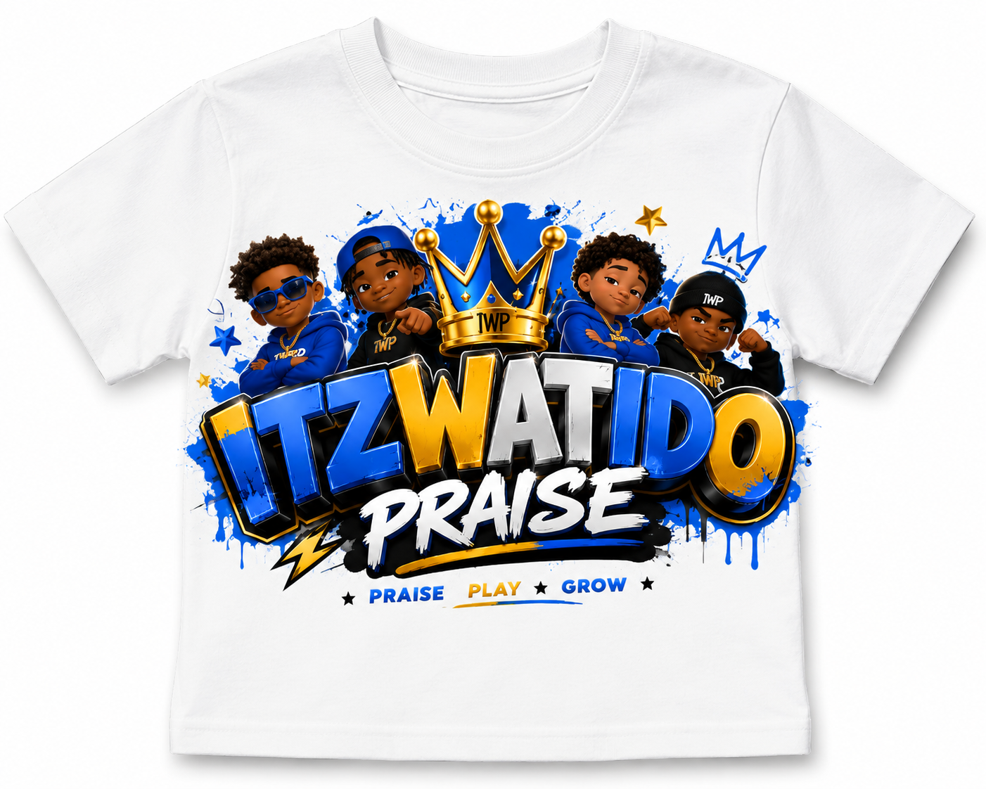 ITZWATIDO ADULT PRAISE PLAY GROW WIN UNISEX/MEN