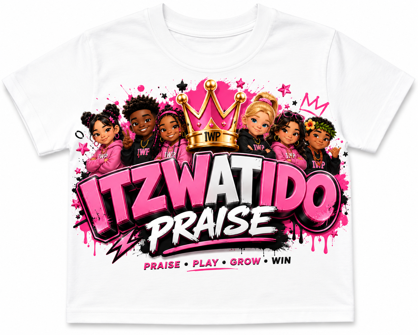 ITZWATIDO ADULT PRAISE PLAY GROW WIN UNISEX/WOMEN-C