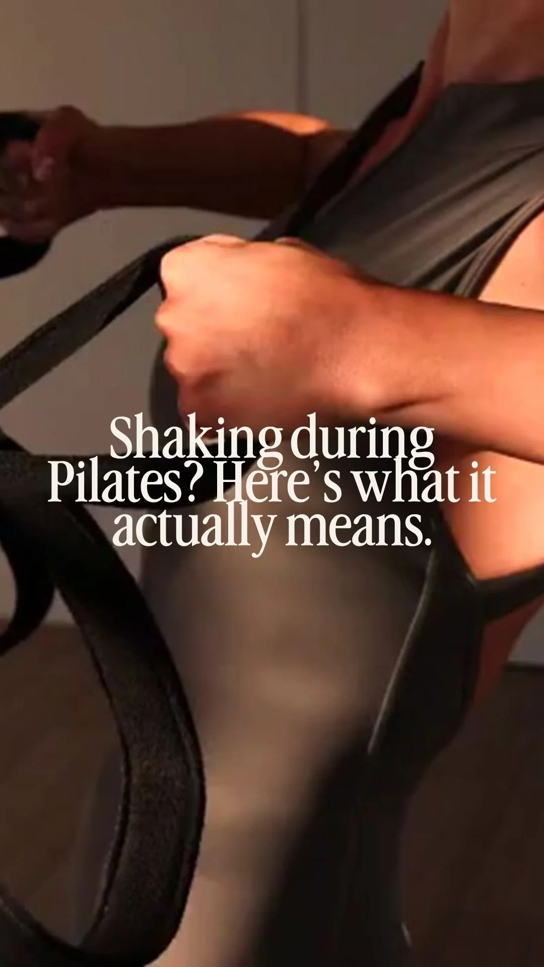 Shaking during Pilates? Here’s what it actually means.