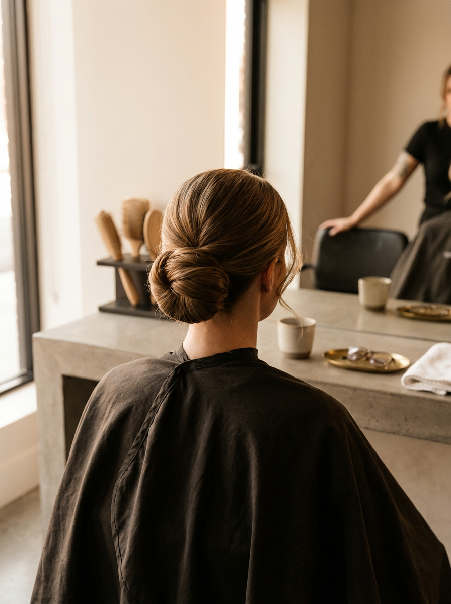 Sleek Bun Updo