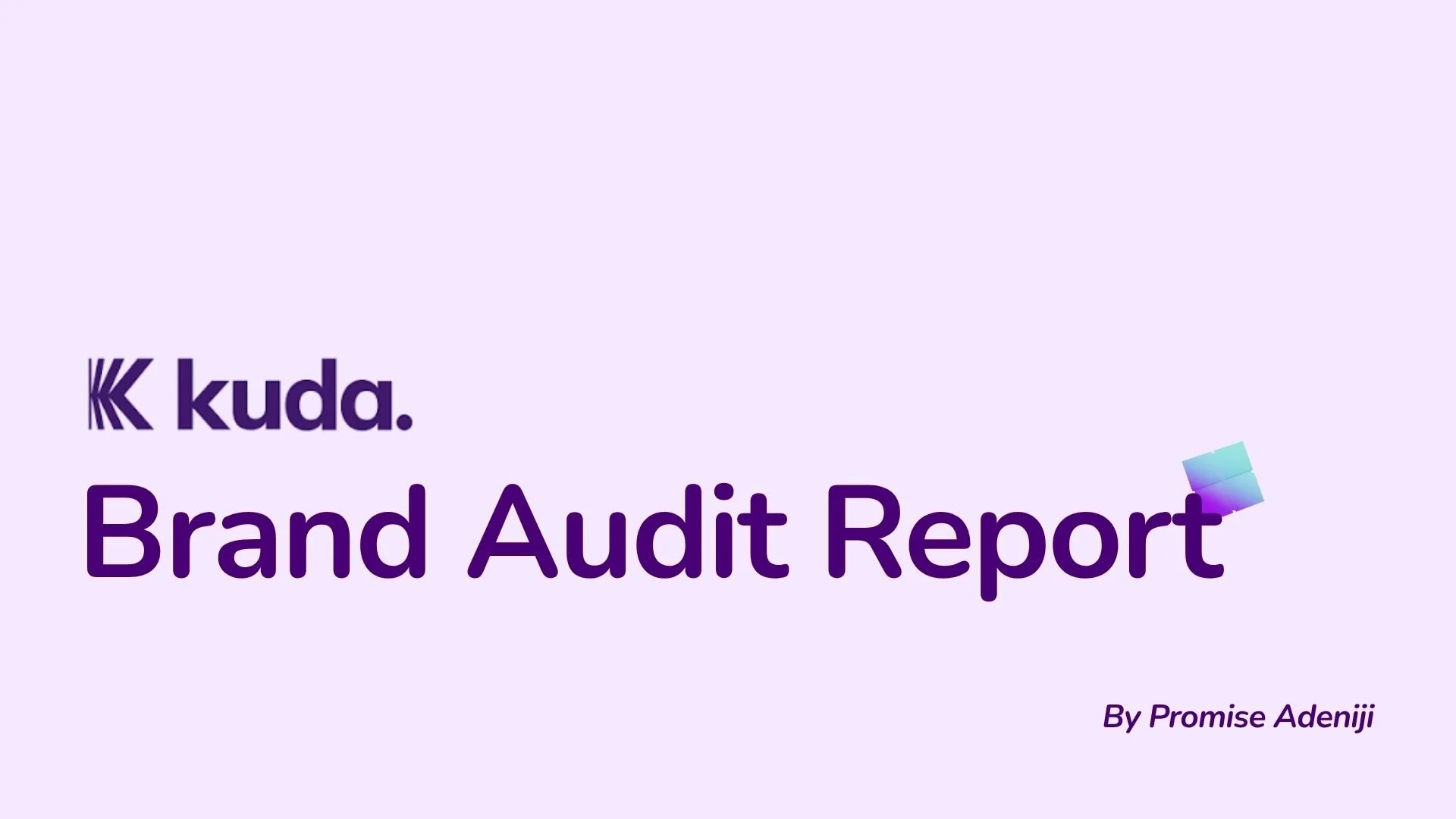 Brand Perception Audit