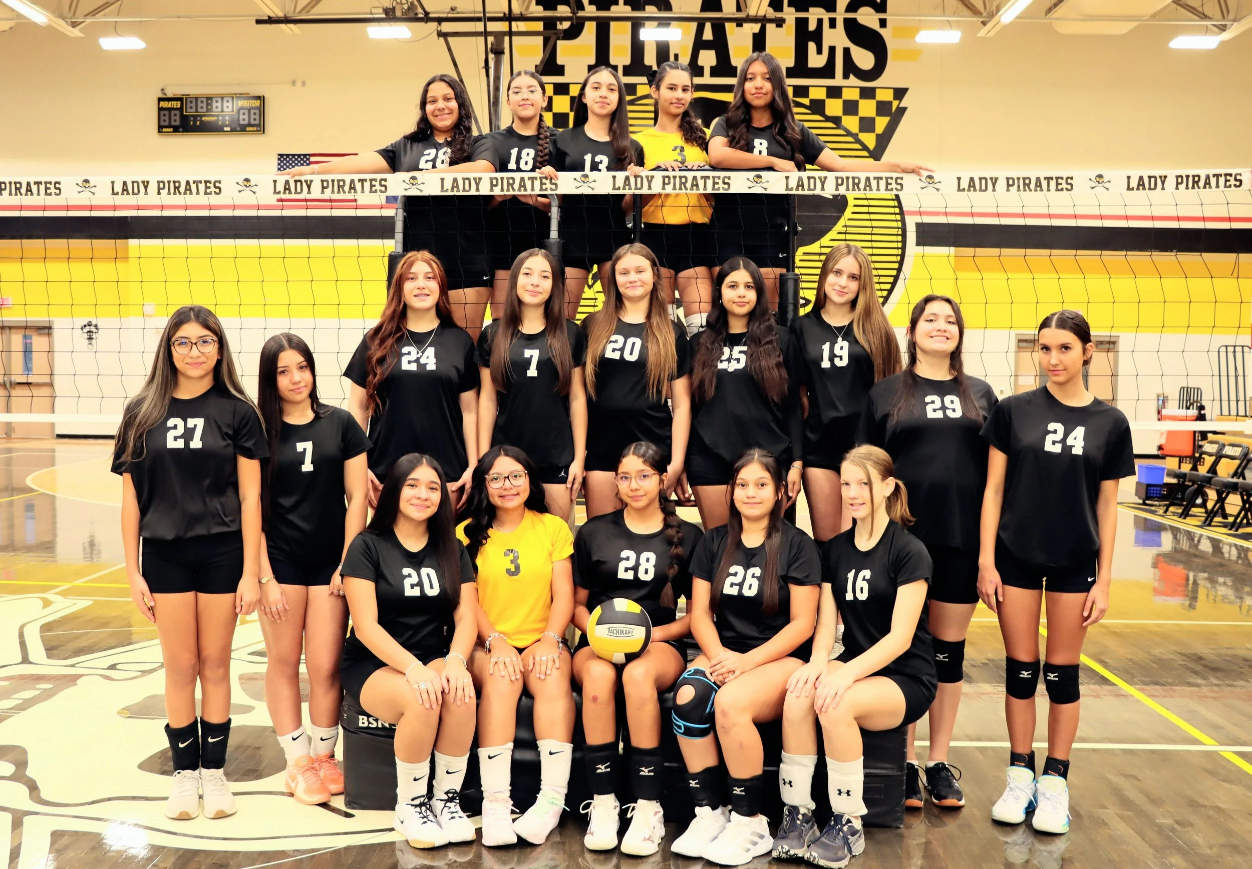 Junior High Volleyball Portraits