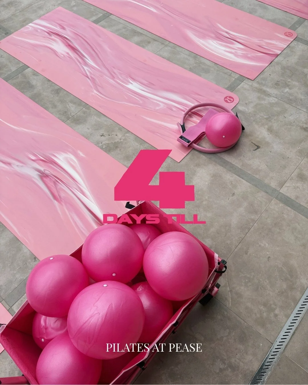 4 DAYS 🌸⁠
Only 4 days until we meet you on the mat at Pease Park 🤍⁠
Grab your friends, bring the good energy, and get ready for a morning made to move + connect.⁠
#AustinEvents #AustinPilates #WellnessCommunity #PilatesInThePark
