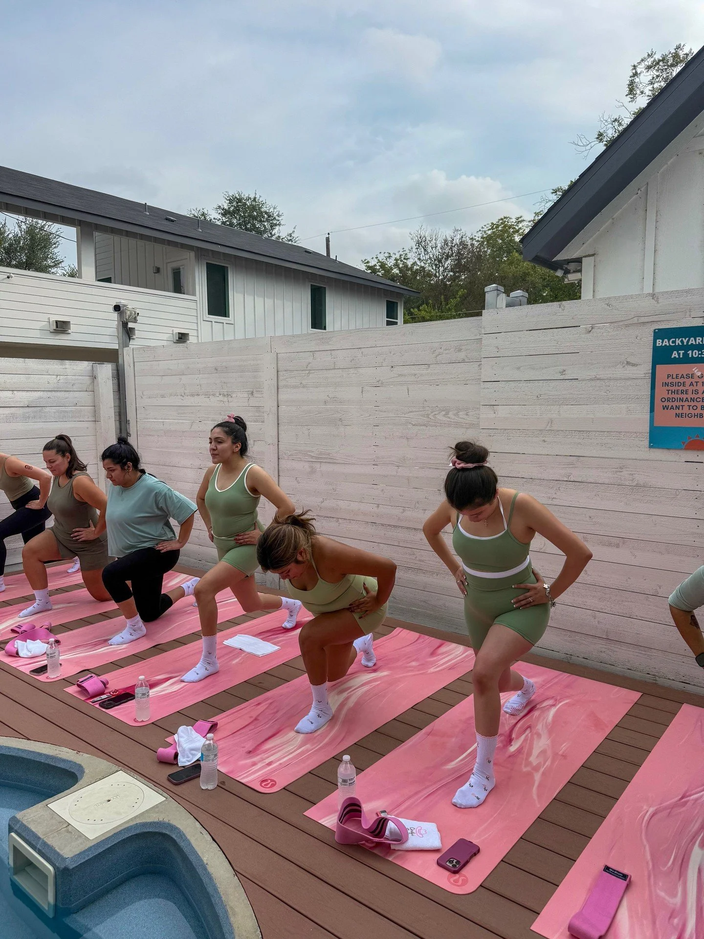 The bride&rsquo;s inner circle 💗💍 the sweetest way to celebrate before &ldquo;I do.&rdquo;⁠
private pilates for the bachelorette weekend = officially a must 🎀✨ #InnerCircle #BacheloretteWeekend #AustinBachelorette #PilatesParty #AustinWellness