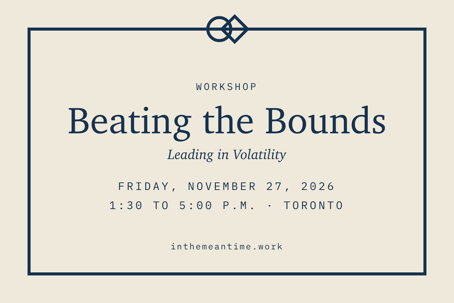 Beating the Bounds