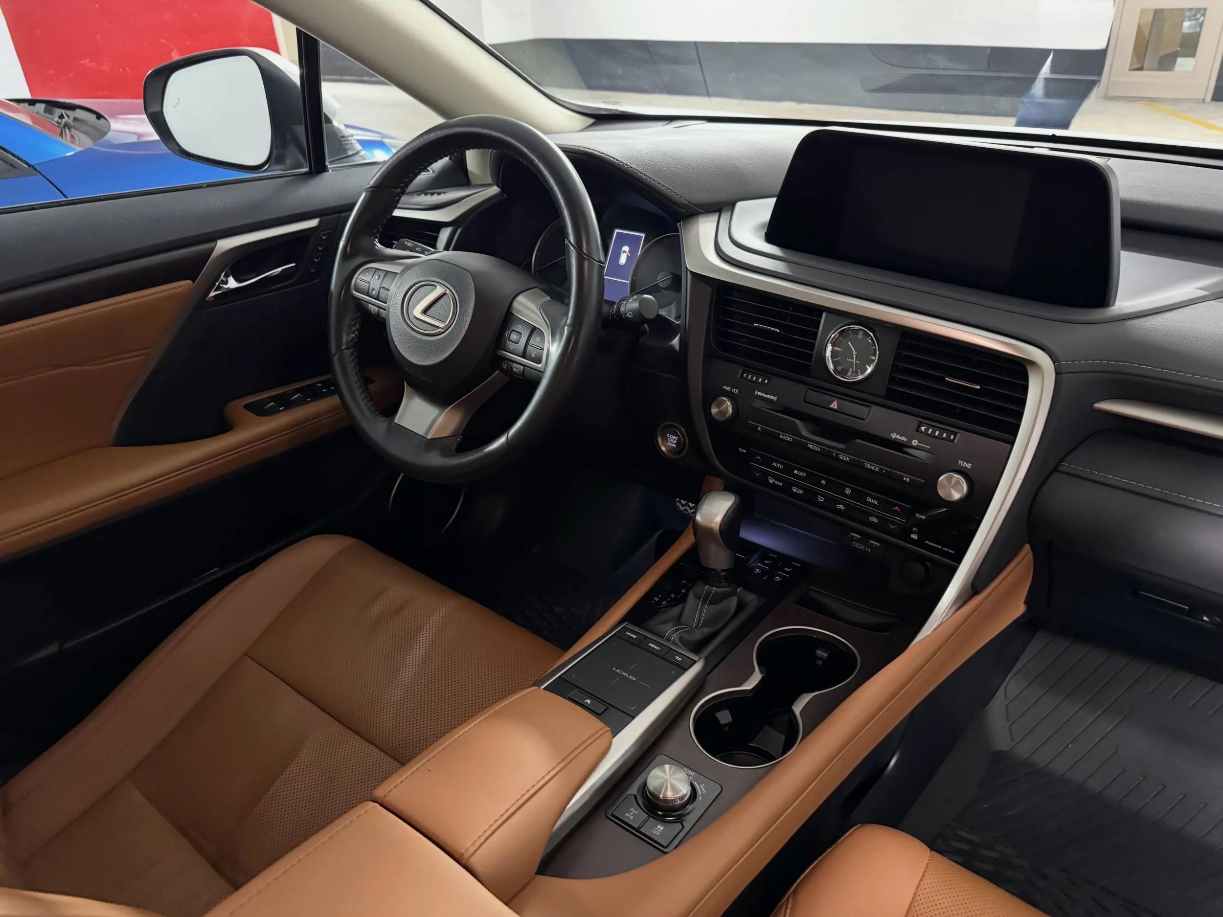 Saddle brown leather restored to a true, factory correct OEM matte finish on this 2020 Lexus RX 350.

No cheap oily shine, no heavy perfume cover-ups just a deep, material-safe purification across every surface, digital screen, and crevice.&nbsp; 

T