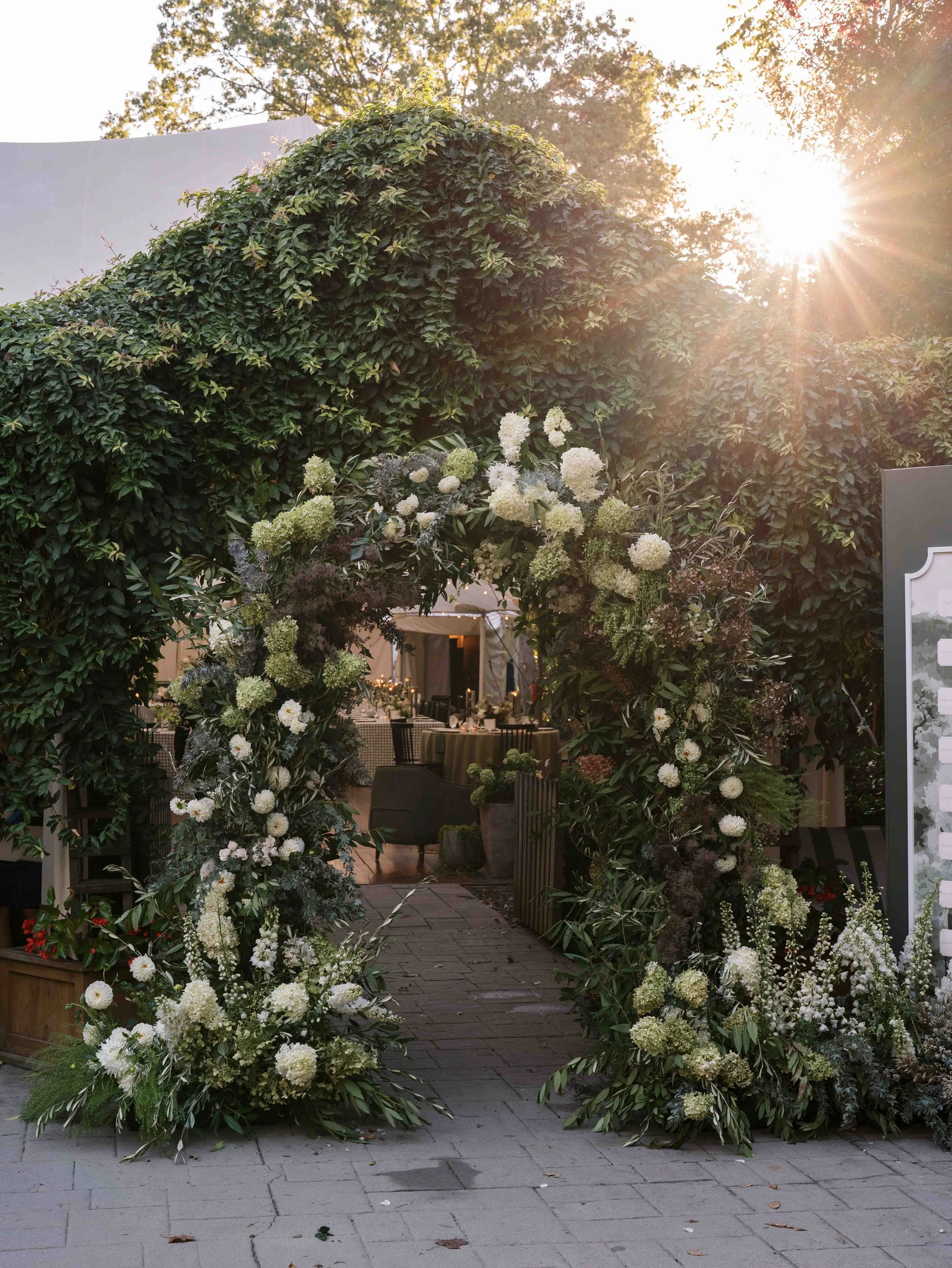 Floral Arch Mallory Joyce Floral Design