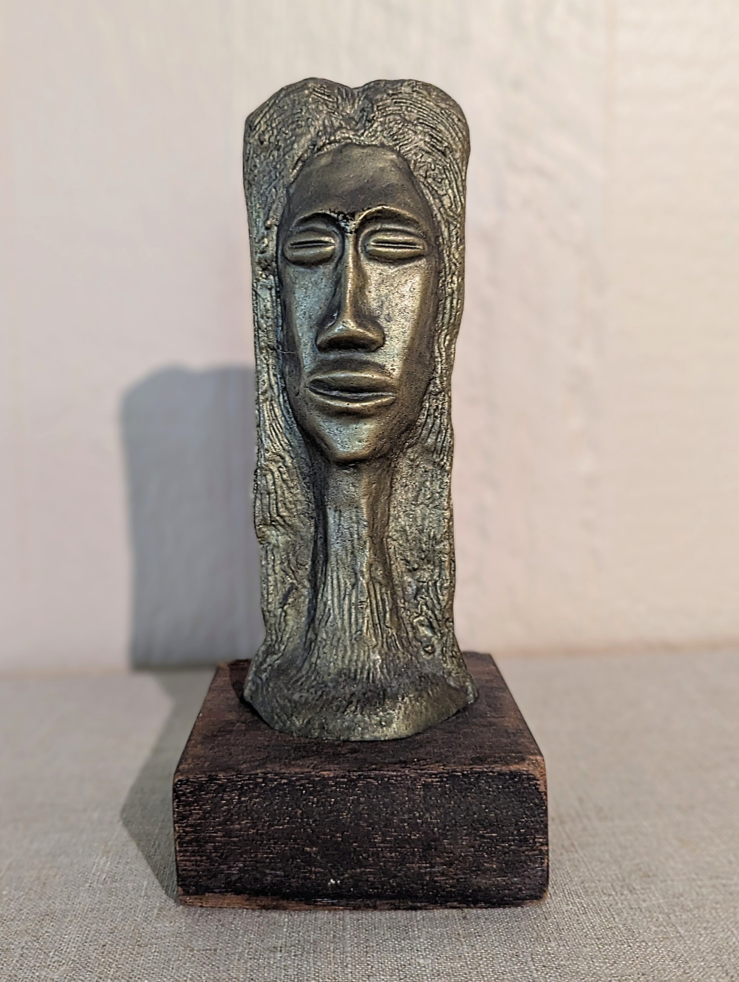 Modernist Bronze Sculpture - Italian Artisan 1970