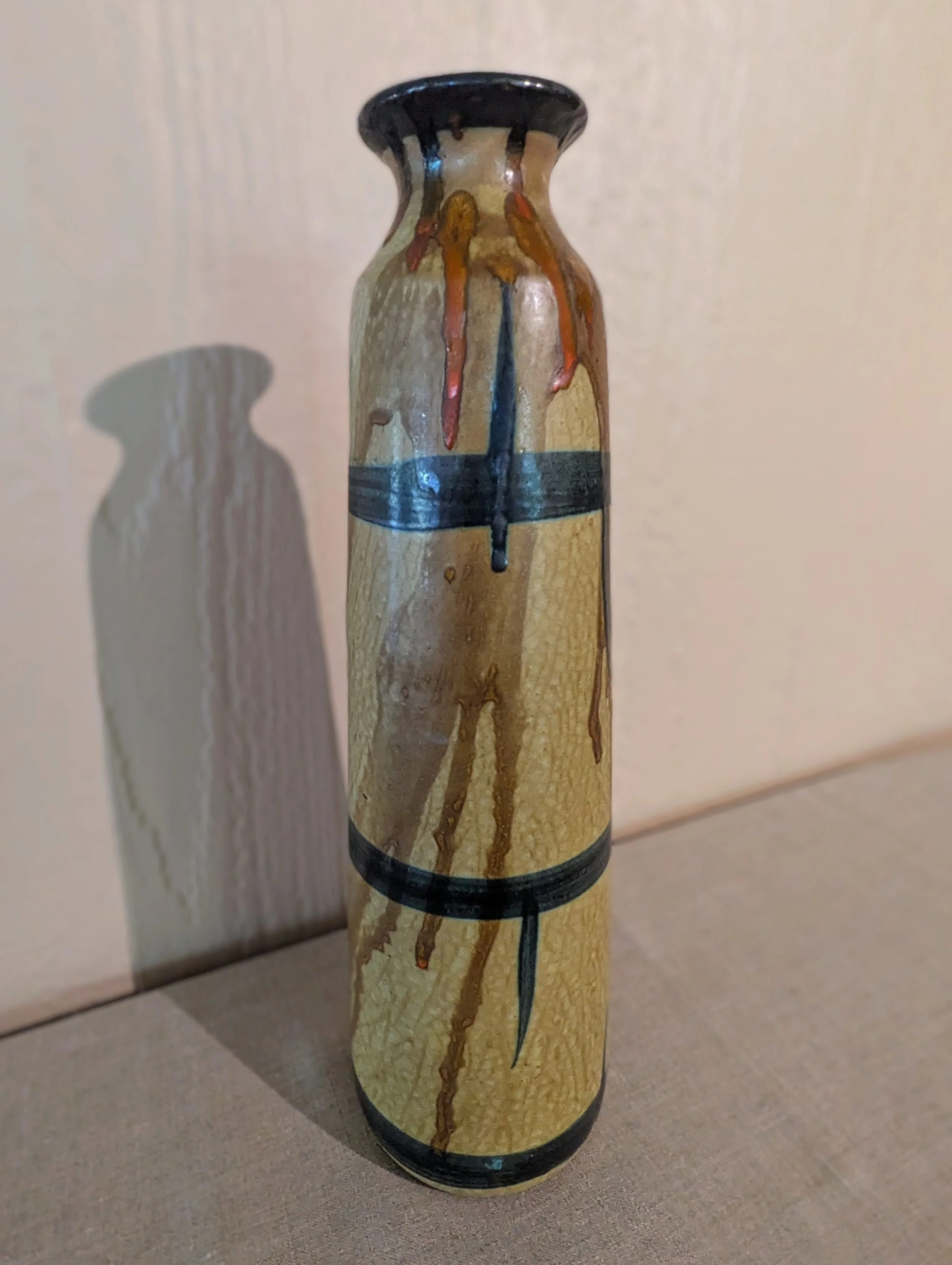 Mid Century Magyarszombatfa Ceramic Vase