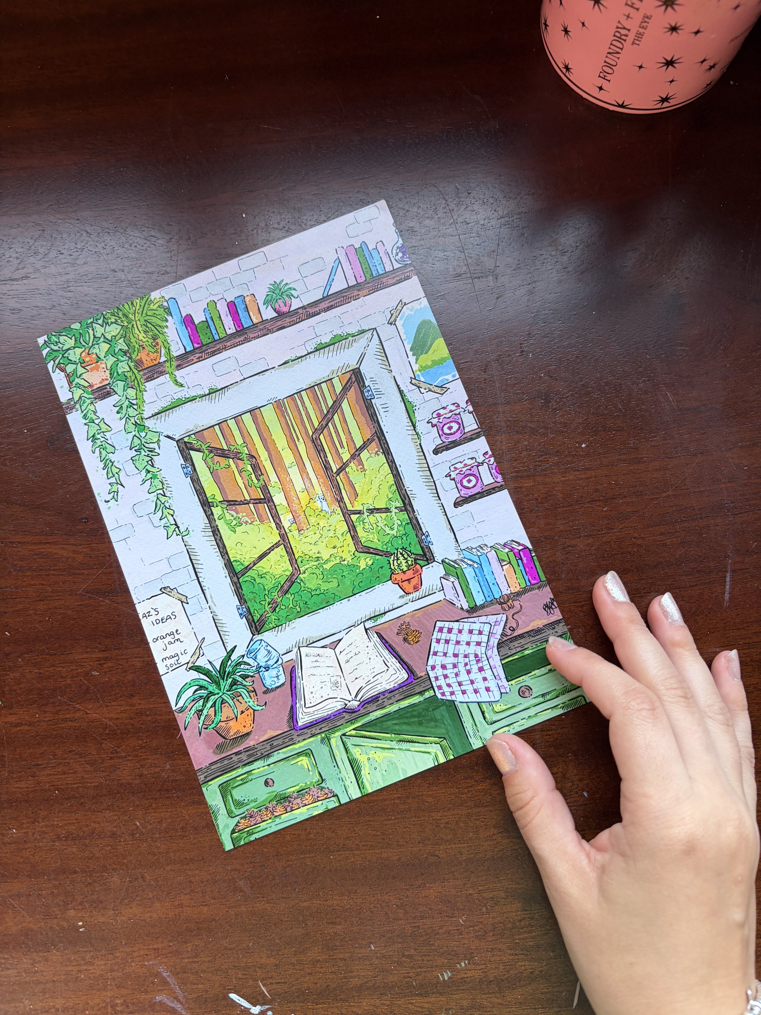 The Magic Cottage Print