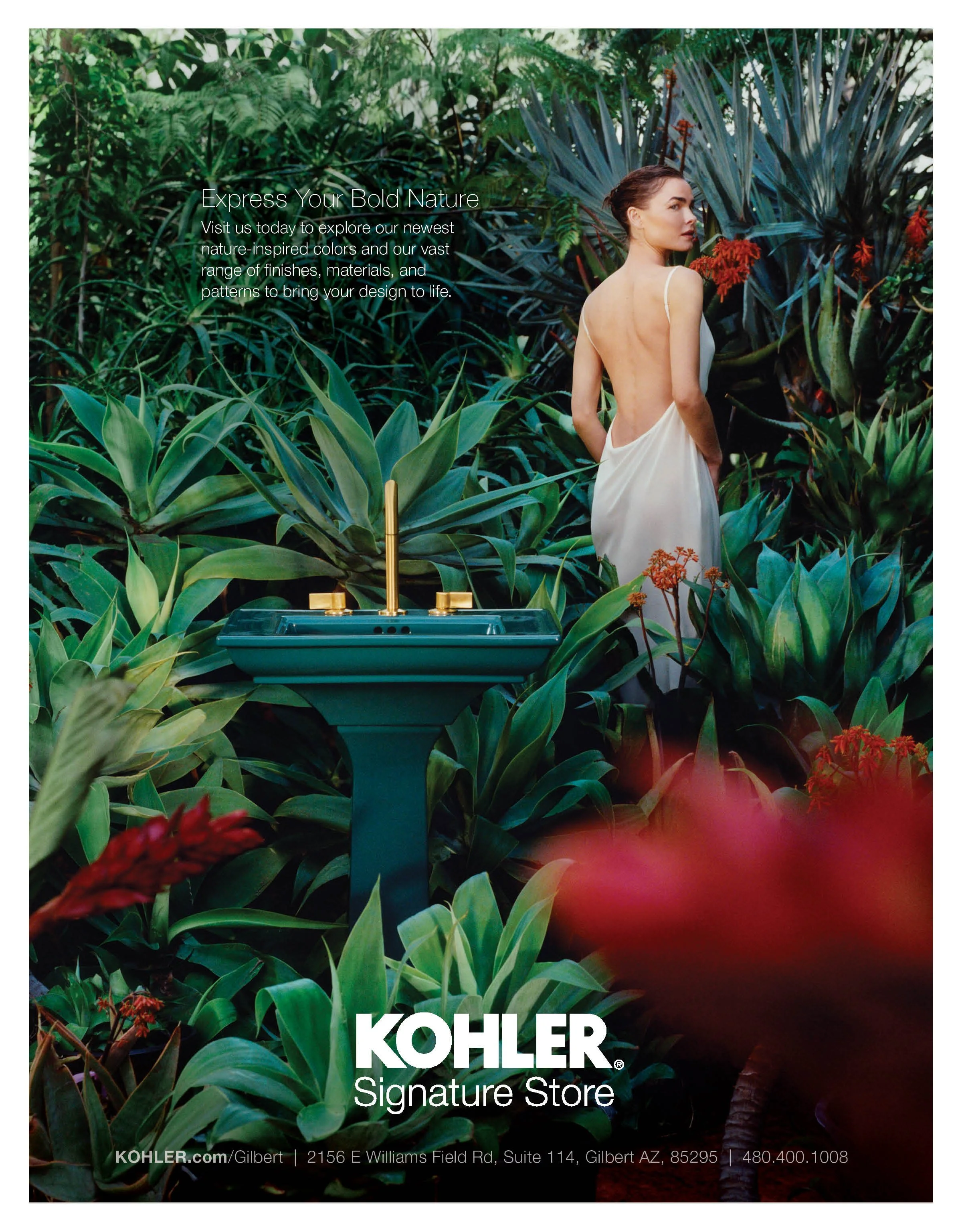 A print ads for a s A print ads for a single-page magazine. magazine.